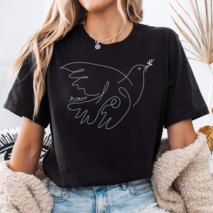 Tricou unisex brodat manual - îmbrăcăminte și modă - haine damă - tricou și top de damă - Artynos.ro