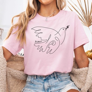 Tricou unisex brodat manual - îmbrăcăminte și modă - haine damă - tricou și top de damă - Artynos.ro