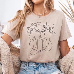 Tricou unisex brodat manual - îmbrăcăminte și modă - haine damă - tricou și top de damă - Artynos.ro