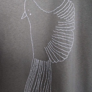 Tricou unisex brodat manual - îmbrăcăminte și modă - haine damă - tricou și top de damă - Artynos.ro