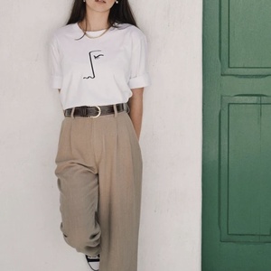 Tricou unisex brodat manual - îmbrăcăminte și modă - haine damă - tricou și top de damă - Artynos.ro