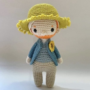 Papusa crosetata Vincent van Gogh - Artynos.ro