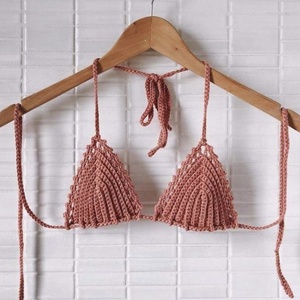 Costum de baie din bumbac elastic, Îmbrăcăminte și modă, Haine damă, Top de damă, bralette, Croșetat, ARTYNOS