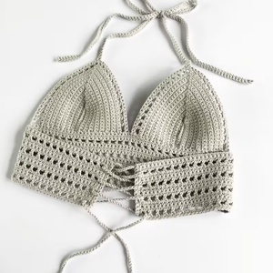 Top de vara crosetat - îmbrăcăminte și modă - haine damă - top de damă, bralette - Artynos.ro