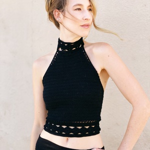 Top de vara crosetat, Îmbrăcăminte și modă, Haine damă, Top de damă, bralette, Croșetat, ARTYNOS