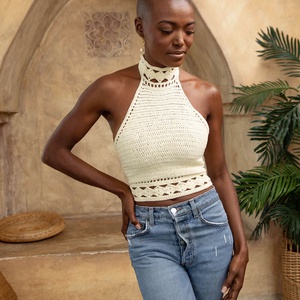 Top de vara crosetat - îmbrăcăminte și modă - haine damă - top de damă, bralette - Artynos.ro
