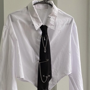 Cravata cu lanturi si accesorii metalice, Îmbrăcăminte și modă, Haine bărbați, Cravată, papion, Prelucrarea metalelor, ARTYNOS