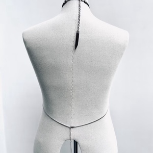 Harness unisex din lant si piele - îmbrăcăminte și modă - curele și catarame artizanale - alte accesorii - Artynos.ro