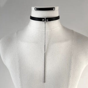 Colier tip choker cu piele naturala - Artynos.ro