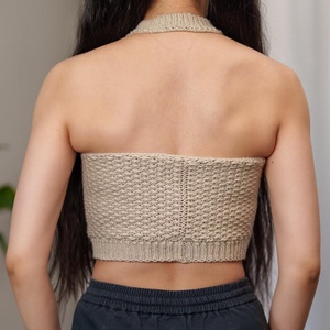 Top de vara crosetat - îmbrăcăminte și modă - haine damă - top de damă, bralette - Artynos.ro