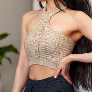 Top de vara crosetat - îmbrăcăminte și modă - haine damă - top de damă, bralette - Artynos.ro