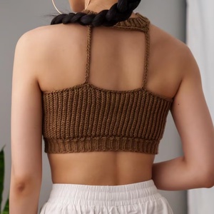 Top de vara crosetat - îmbrăcăminte și modă - haine damă - top de damă, bralette - Artynos.ro