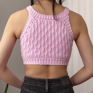 Top de vara crosetat - îmbrăcăminte și modă - haine damă - top de damă, bralette - Artynos.ro
