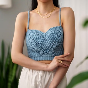 Top de vara crosetat - îmbrăcăminte și modă - haine damă - top de damă, bralette - Artynos.ro