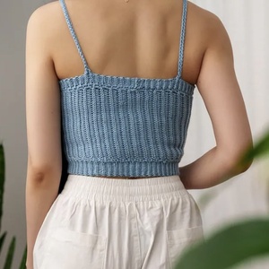 Top de vara crosetat - îmbrăcăminte și modă - haine damă - top de damă, bralette - Artynos.ro