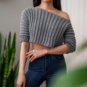 Top de vara crosetat, Îmbrăcăminte și modă, Haine damă, Top de damă, bralette, Croșetat, ARTYNOS