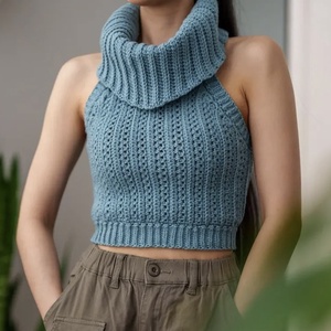 Top de vara crosetat, Îmbrăcăminte și modă, Haine damă, Top de damă, bralette, Croșetat, ARTYNOS