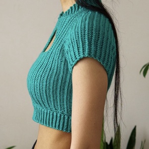 Top de vara crosetat - îmbrăcăminte și modă - haine damă - top de damă, bralette - Artynos.ro