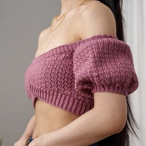 Top de vara crosetat - îmbrăcăminte și modă - haine damă - top de damă, bralette - Artynos.ro