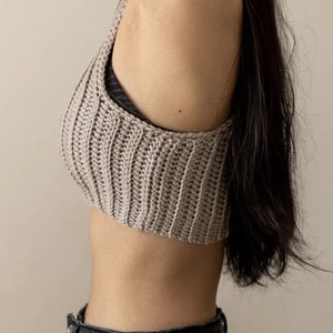 Top de vara crosetat - îmbrăcăminte și modă - haine damă - top de damă, bralette - Artynos.ro