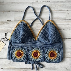 Top de vara crosetat, Îmbrăcăminte și modă, Haine damă, Top de damă, bralette, Croșetat, ARTYNOS