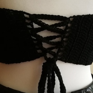 Top de vara crosetat - îmbrăcăminte și modă - haine damă - top de damă, bralette - Artynos.ro