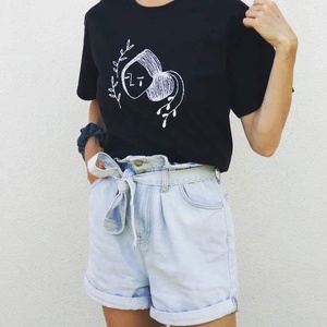 Tricou unisex brodat manual - îmbrăcăminte și modă - haine damă - tricou și top de damă - Artynos.ro