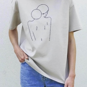 Tricou unisex brodat manual - Artynos.ro