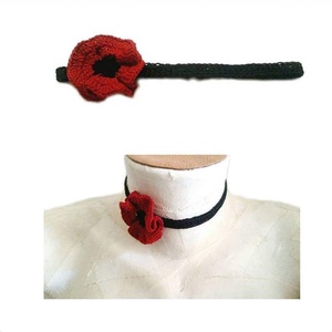 Colier-choker mac - Artynos.ro