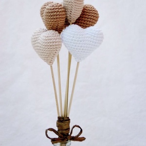 Inimioare deco parfumate - arte vizuale și accesorii  - imagini cu broderii - alte tablouri textil - Artynos.ro