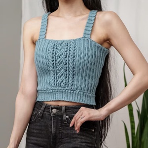 Top de vara crosetat - îmbrăcăminte și modă - haine damă - top de damă, bralette - Artynos.ro