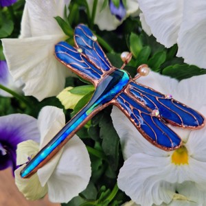 Art Nuovo broșă libelulă albastră II. -  - Artynos.ro