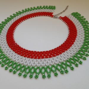 Colier de perle de culoare națională -  - Artynos.ro