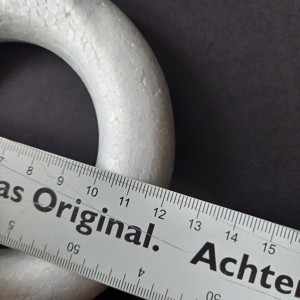 Baze pentru coroane din polistiren de 12+14 cm, pentru decorare  -  - Artynos.ro