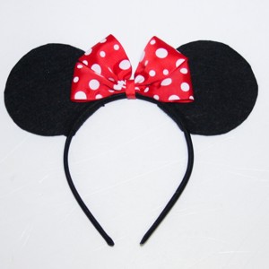 Minnie Mouse bentiță, bentiță cu urechi de bandă de păr -  - Artynos.ro