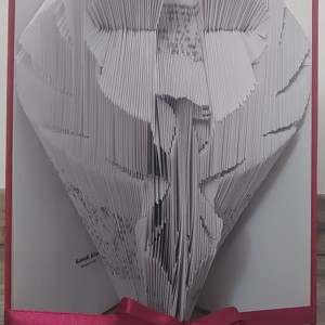 Phoenix pasare carte sculptura, Casa & Stil de viata, Accesorii pentru decorat casa, Decoratiuni de masa si decoratiuni pentru rafturi , Sculptura de carte, carte pliata, , ARTYNOS