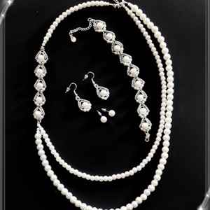 Set de bijuterii pentru nunta, mireasa, casual, SSZE925-TEK02-2-2, , , ARTYNOS