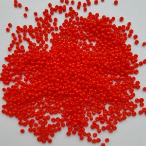 Toho Round Mantis Pearl - Dimensiune 11/0 - 10 grame per pachet - Opaque Sunset Orange, , , ARTYNOS