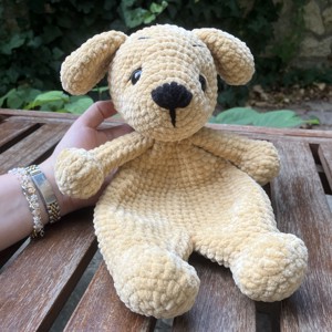 Chenille croșetat doggy doggy doggy - jucării și echipamente pentru copii - plușuri - câine de pluș - Artynos.ro