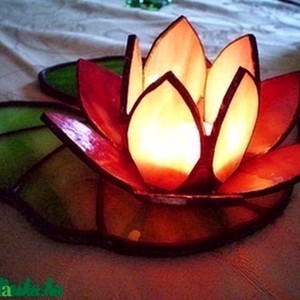 Destul de roz Tyffany Lotus - casă & stil de viață - lumânări, parfumuri, arome - suport lumânări - Artynos.ro