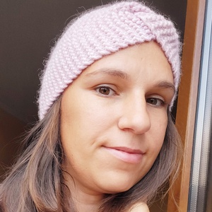 Bentita tricotata din lana - îmbrăcăminte și modă - accesorii păr - bandă de păr și agrafe păr - Artynos.ro
