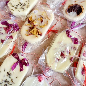 Odorizant artizanal din ceara naturala de soia, cu flori uscate, Casa & Stil de viata, Lumanari, parfumuri, arome, Ceara parfumata, Altele, ARTYNOS