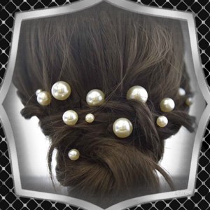 Nunta, mireasa, ornament de par casual, ES-H-TŰ15a -  - Artynos.ro