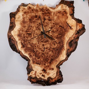 Ceas de perete din lemn, ceas din lemn rustic,, , , ARTYNOS