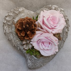 Ingerii te vegheaza � ornament funerar din beton - Artynos.ro