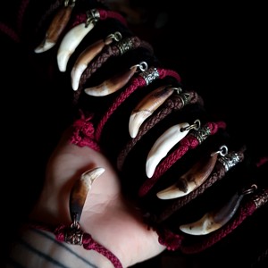 Bratari talisman Kojot cu nod glisant cu cremaliera si pinion - Artynos.ro