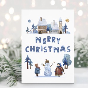 Zima Carte postala de Craciun, felicitare, set cadou 3 buc, , , ARTYNOS