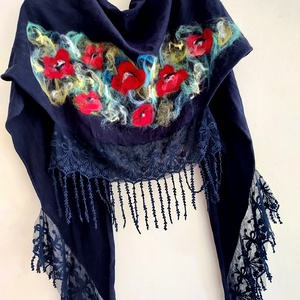 Sal impaslit  - îmbrăcăminte și modă - eșarfe, pălării, fularuri - eșarfe - Artynos.ro