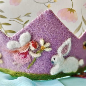 Coronita din fetru, Imbracaminte si moda, Accesorii par, Accesorii de par, Cusatura, Fetruire, ARTYNOS