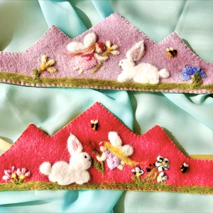 Coronita din fetru - îmbrăcăminte și modă - accesorii păr - accesorii de păr - Artynos.ro